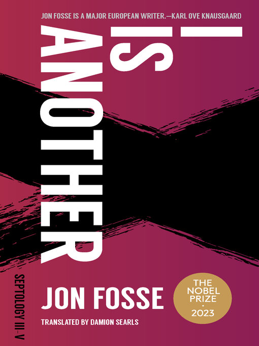 Title details for I is Another by Jon Fosse - Available